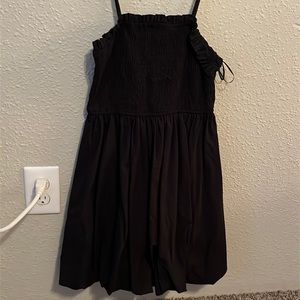 Black bubble dress